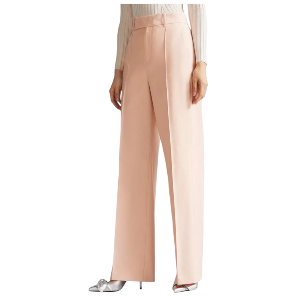 Ted Baker London Wmt-Kaisat High Waisted Flood Length Wide Leg Trouser Pant Us10